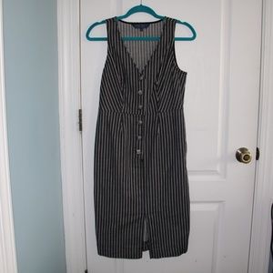 Pinstripe dress